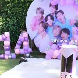 BTS Theme Birthday Decoration