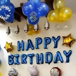 Peppa Pig Birthday Hall Decoration