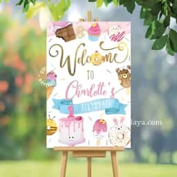 Candy Theme Stage Decoration