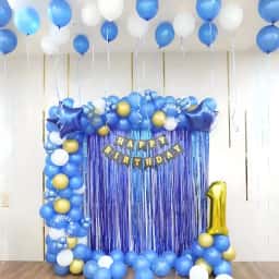 Simple 1st Birthday Decoration