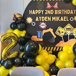 Construction Theme Birthday Decoration