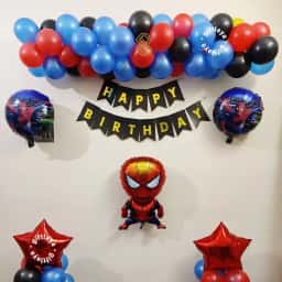 Spiderman Theme Decoration