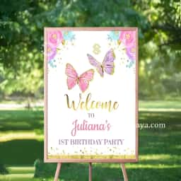 Butterfly Theme Stage Decoration