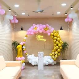 Simple Ring Birthday Decoration for Kids at Home