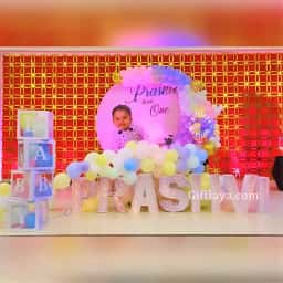 1st Birthday Stage Decoration
