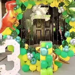 Dino Theme Birthday Decoration