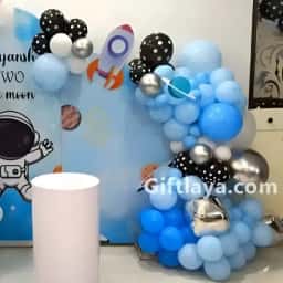 Space Theme Premium Birthday Decoration