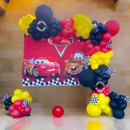 Hot Wheels Car Theme Decoration