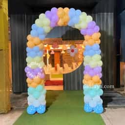 Simple Birthday Stage Decoration