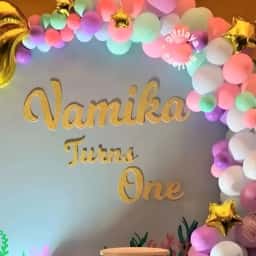 Mermaid Backdrop Birthday Decoration