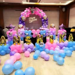 Baby 1st Birthday Stage Decoration