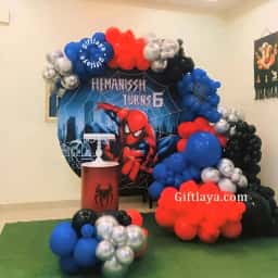 Spider-Man Theme Birthday Decoration