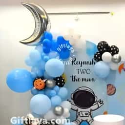 Space Theme Premium Birthday Decoration