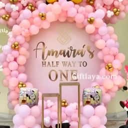 Half Birthday Decoration for Girl