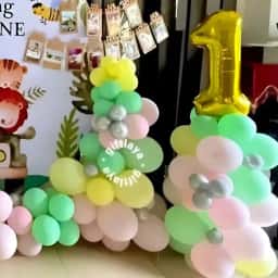 Animal Theme Birthday Decoration