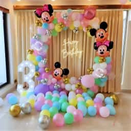 Mickey-Minnie Ring Decoration