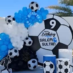 Football Theme Birthday Decoration