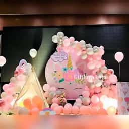 Unicorn Theme Stage Decoration