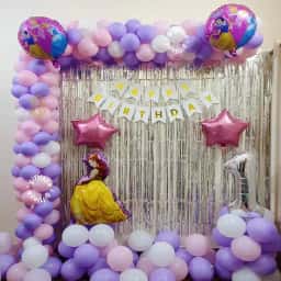 Princess Theme Birthday Decoration
