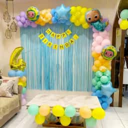 Simple Cocomelon Theme Decoration