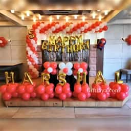 Simple Spiderman Theme Decoration