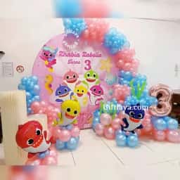 Baby Shark Birthday Decor