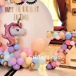 Premium Unicorn Theme Birthday Decoration