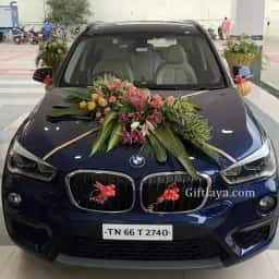 Floral Decorations for Wedding Car
