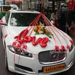 Ribbon Wedding Car Decoration