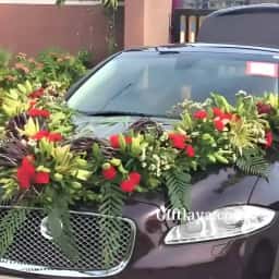 Blossom Wedding Car Decoration