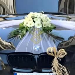 Royal Ride Wedding Car Decor