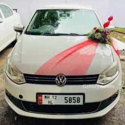 Simple Wedding Car Decoration