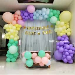 Baby Girl Welcome Decor