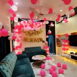 Welcome Baby Balloon Decoration