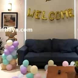 Welcome Hall Balloon Decoration