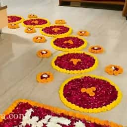 Flower Entrance for Baby Welcome