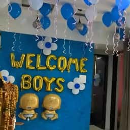 Welcome Decoration For Twins