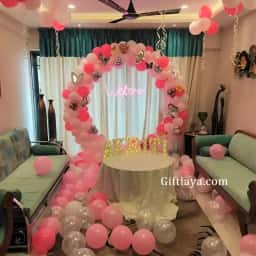 Welcome Baby Girl Setup