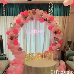 Welcome Baby Girl Setup