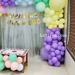 Baby Girl Welcome Decor