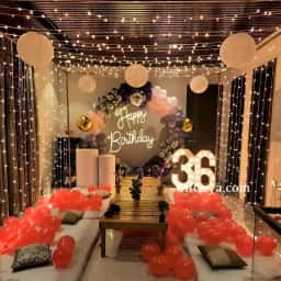 Birthday Terrace Decoration
