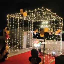 Birthday Light Terrace Decoration