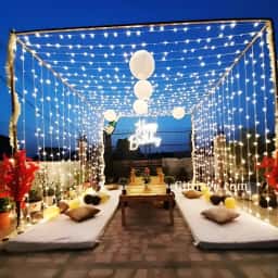 Terrace Birthday Decoration