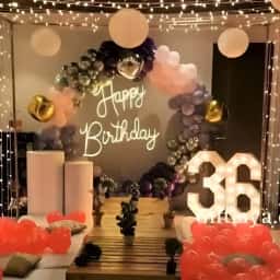 Birthday Terrace Decoration