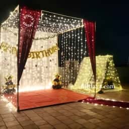 Romantic Premium Terrace Setup