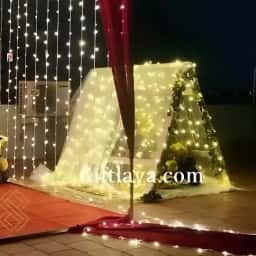 Romantic Premium Terrace Setup