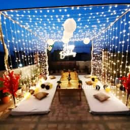 Terrace Birthday Decoration