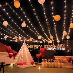 Terrace Canopy Decoration