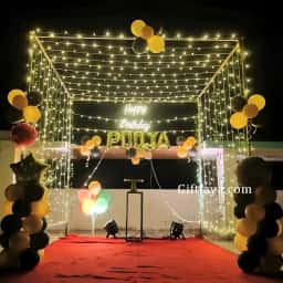 Birthday Light Terrace Decoration