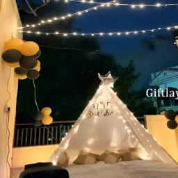 Terrace Cabana Birthday Decoration